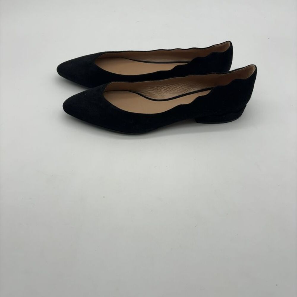 Chloe BLACK SUEDE LOW HEEL SHOES - Picture 4 of 6